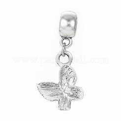 Tibetan Style Alloy European Dangle Charms&nbsp;MPDL-G019-01AS