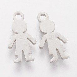 Tarnish Resistant 304 Stainless Steel Charms&nbsp;STAS-Q201-T127