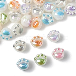32Pcs UV Plating Acrylic Beads&nbsp;MACR-FS0002-10