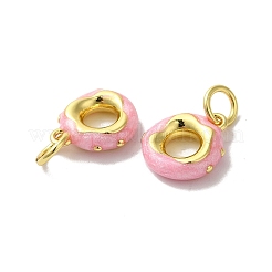 Brass Enamel Charms&nbsp;KK-H487-19G