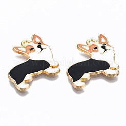 Alloy Enamel Pendants&nbsp;X-ENAM-S127-014A-RS