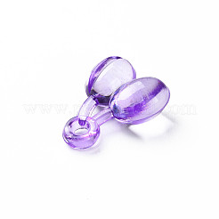 Transparent Acrylic Pendants&nbsp;MACR-N013-037-A01