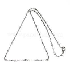 Tarnish Resistant 304 Stainless Steel Rolo Chains Necklaces&nbsp;NJEW-O083-B-07P
