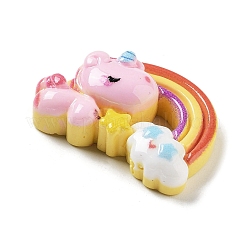 Opaque Resin & Plastic Cabochons&nbsp;RESI-K029-01B