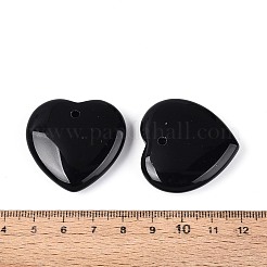 Natural Black Obsidian Pendants&nbsp;G-Q601-11D