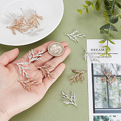 12Pcs 2 Colors Brass Pendants&nbsp;KK-AR0004-73