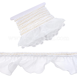 5M Organza Flower Lace Trims&nbsp;OCOR-PH0006-91