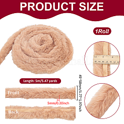 1Pc Artificial Wool Costume Accessories&nbsp;AJEW-PH0007-43C