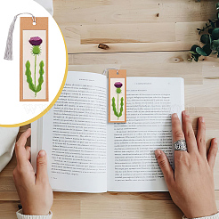 Flower Pattern DIY Embroidery Starter Kits&nbsp;DIY-WH0569-46