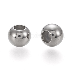202 Stainless Steel Beads&nbsp;STAS-K204-02A-P