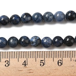 Natural Grade AA Dumortierite Quartz Round Bead Strands&nbsp;G-P075-43-6mm