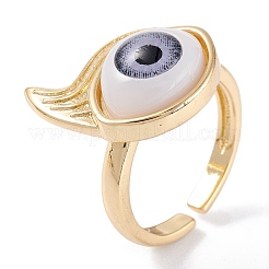 Brass Cuff Rings&nbsp;RJEW-M138-28G-D