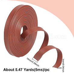 5M Flat PU Imitation Leather Cord&nbsp;LC-WH0009-07B