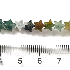 Natural Moss Agate Beads Strands&nbsp;G-G085-B17-02