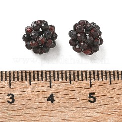 Natural Brecciated Jasper Woven Beads&nbsp;GG-CBA2E9C-F01-01
