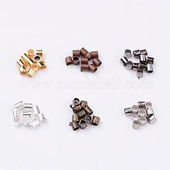 Brass Crimp Beads&nbsp;E003-M-B