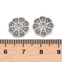 Tibetan Style Alloy Bead Caps&nbsp;PALLOY-A024-04AS-1