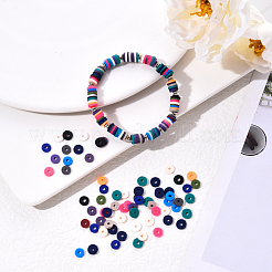 2250Pcs 15 Colors Handmade Polymer Clay Beads&nbsp;CLAY-YW0001-26B