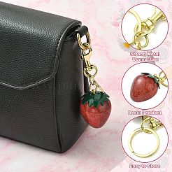 Resin Keychain with Zinc Alloy Ring for Keychain&nbsp;KEYC-CJC0003-05B-G