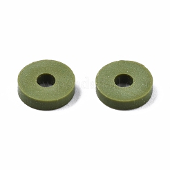 Handmade Polymer Clay Beads Strands&nbsp;CLAY-R089-6mm-T02B-29