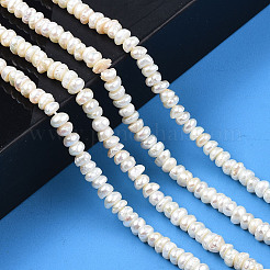Natural Cultured Freshwater Pearl Beads Strands&nbsp;PEAR-N015-04B