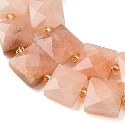 Natural Pink Aventurine Beads Strands&nbsp;G-F839-A09-01