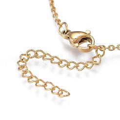 Brass Micro Pave Clear Cubic Zirconia Pendant Necklaces&nbsp;NJEW-R256-03
