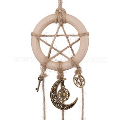 Iron Witch Bells for Door Knob for Protection&nbsp;HJEW-JM02203