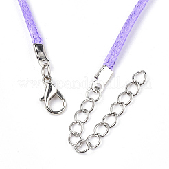 Waxed Cord Necklace Making&nbsp;NCOR-T001-43