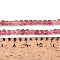 Natural Strawberry Quartz Beads Strands&nbsp;G-N342-131
