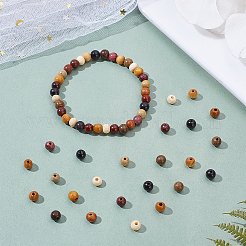 540Pcs 12 Colors Natural Unfinished Wood Beads&nbsp;WOOD-WR0001-16
