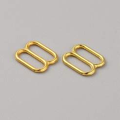 Alloy Underwear Strap Adjustment Buckles&nbsp;FIND-WH0110-599A-G