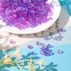 500Pcs 5 Styles Transparent Acrylic Beads&nbsp;TACR-TA0001-41B