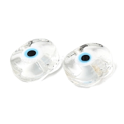 Handmade Evil Eye Lampwork Beads&nbsp;LAMP-G168-02-04