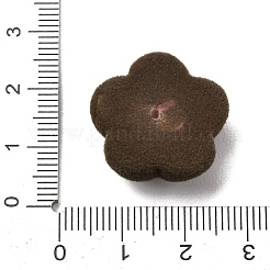 Flocking Opaque Resin Cabochons&nbsp;RESI-K033-07C
