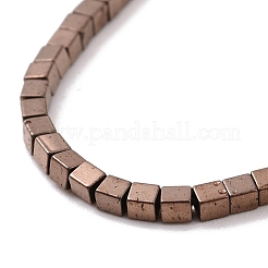 Electroplated Non-magnetic Synthetic Hematite Beads Strands&nbsp;G-G862-03