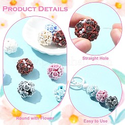 10Pcs Opaque Acrylic Beads&nbsp;OACR-CJ0002-38