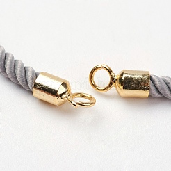 Nylon Twisted Cord Bracelet Making&nbsp;MAK-K007-05G