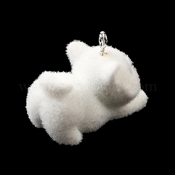 Flocky Resin Pendants&nbsp;FIND-I044-22
