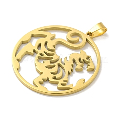 304 Stainless Steel Pendants&nbsp;LS-STAS-M067-05G