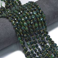 Natural Moss Agate Beads Strands&nbsp;G-K389-B09-01