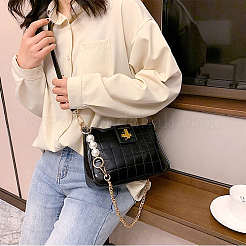 3 Sets 3 Colors Zinc Alloy Curb Chain Bag Straps&nbsp;FIND-GN0001-23