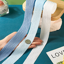 9 Yards 3 Colors Polycotton Pleated Ribbon&nbsp;OCOR-TA0002-07A