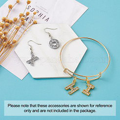 Alloy Crystal Rhinestone Pendants & Alloy Micro Pave Cubic Zirconia Rhinestone Pendants&nbsp;ALRI-TA0001-06-RS