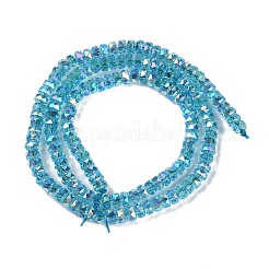 Electroplate Glass Beads Strands&nbsp;X-GLAA-Q105-03G