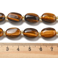 Natural Tiger Eye Beads Strands&nbsp;G-H005-A10-02
