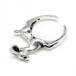 Adjustable Alloy Cuff Finger Rings&nbsp;RJEW-S038-073