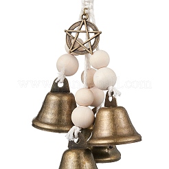 Iron Bell Pendant Decoration&nbsp;HJEW-JM02255