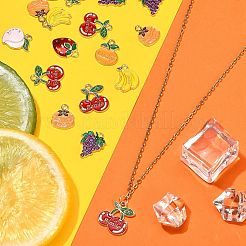 45Pcs 9 Styles Alloy Enamel Pendants&nbsp;ENAM-CJ0003-05