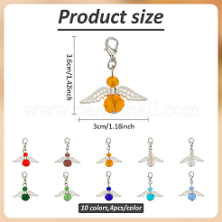 Glass Pendant Decoration&nbsp;HJEW-AN00003